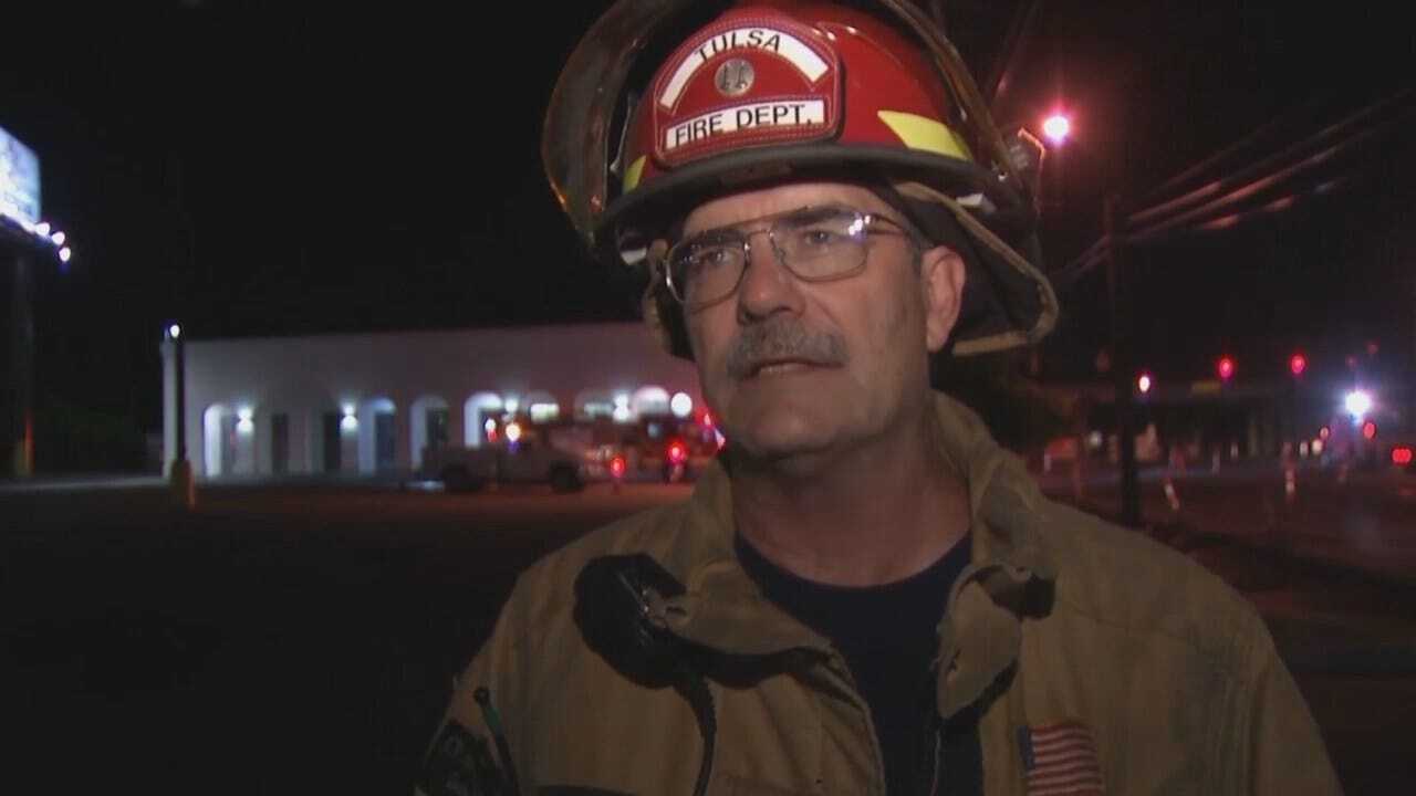 WEB EXTRA: Tulsa Fire Department Captain Alan Barnes Talks About The Leak