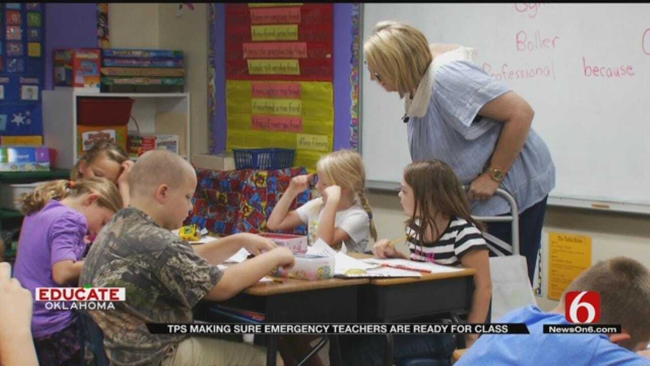 TPS Program Working To Prepare Emergency Teachers
