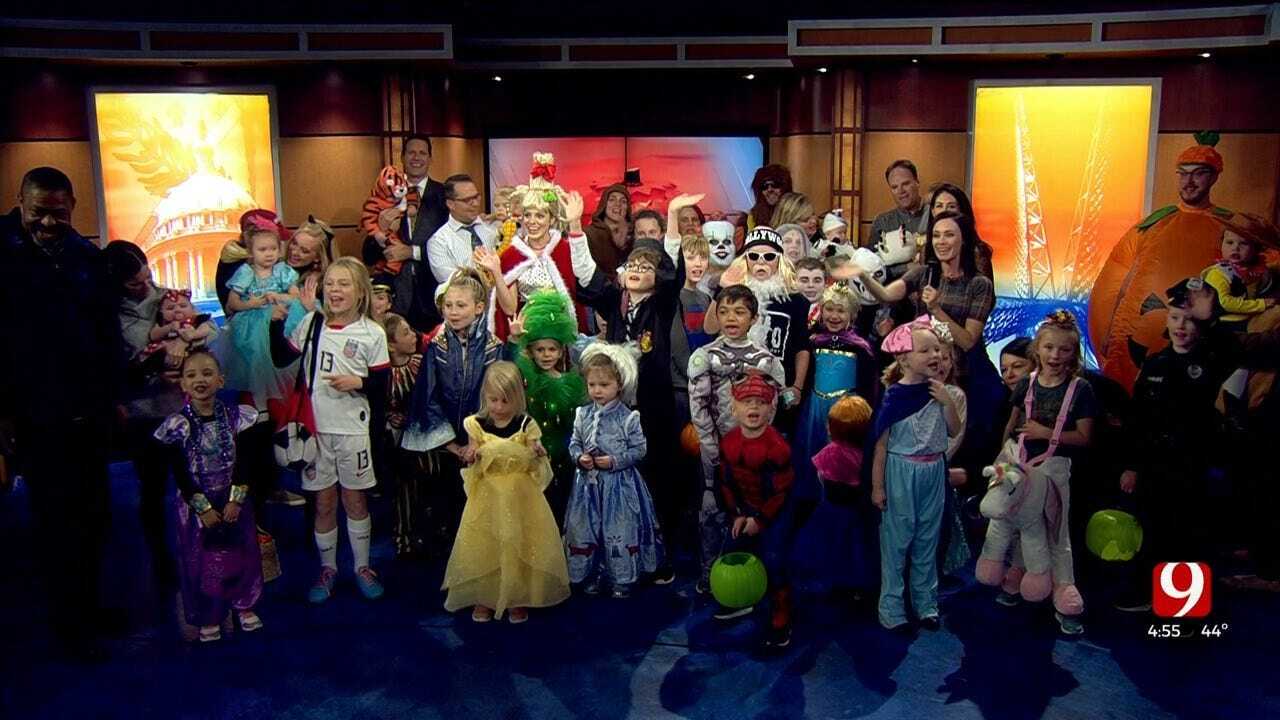 News 9 Celebrates Halloween With Their Kids