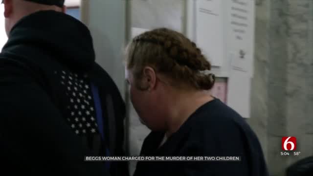 Beggs Woman Charged For Murder Of Her 2 Children 