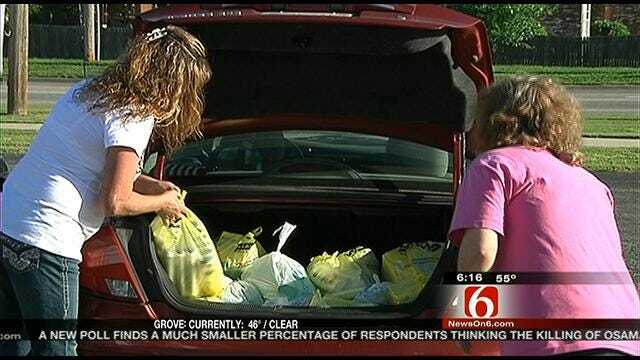 Owasso Woman Uses Couponing To Change Her Community