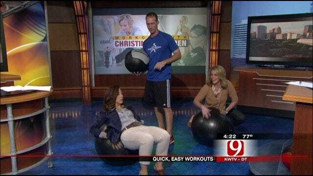Working Out With Christina And Lauren: Quick, Easy Workouts