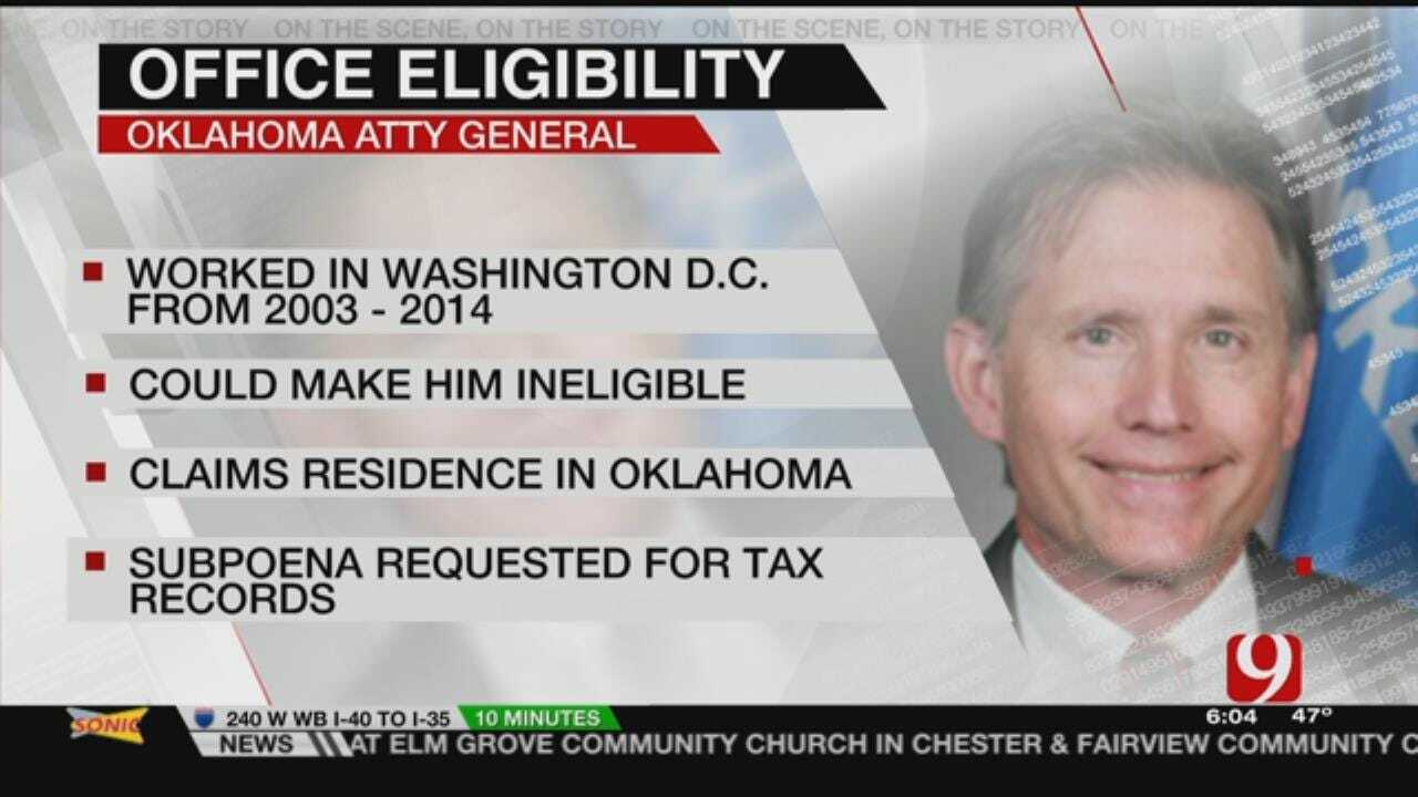 Challenger Questions OK AG's Eligibility For Office