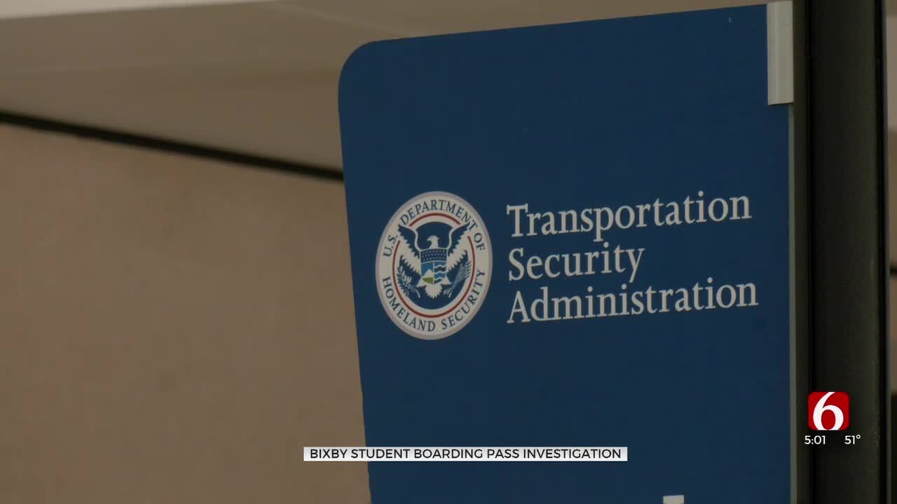 TSA Investigating Boarding Pass Incident Involving Bixby Student