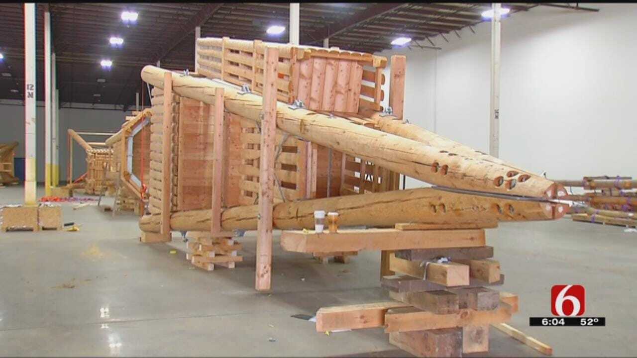 Play Towers Are Ready For Delivery To Tulsa's 'A Gathering Place'