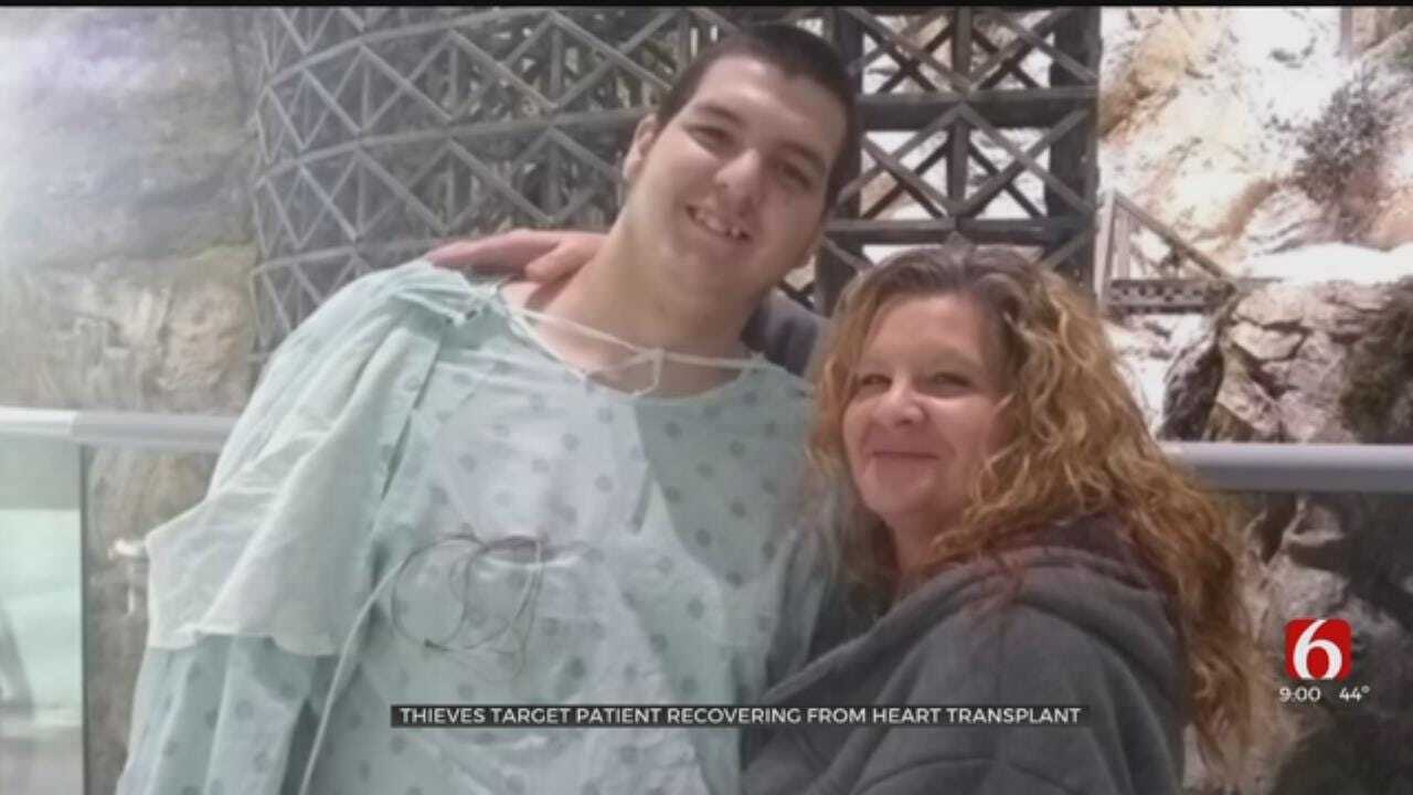 Thieves Target Family Of Okla. 16-Year-Old Recovering From Heart Transplant