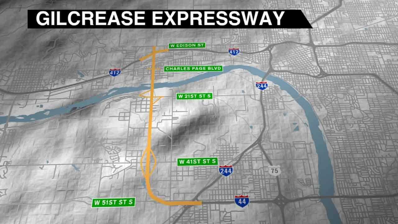 Tulsa's Gilcrease Turnpike Work To Start In A Year