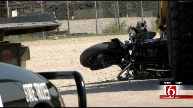 Motorcycle Rider Dies In Collision With Heavy Equipment At Port Of Catoosa