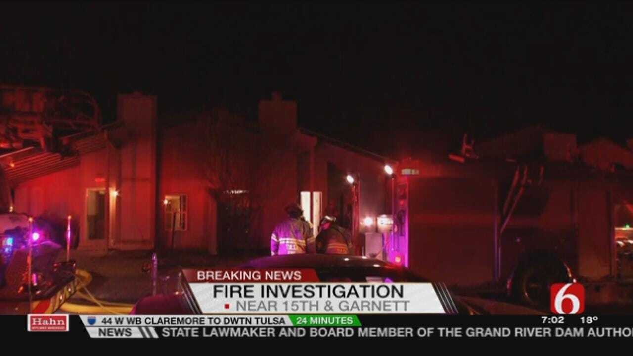 2 Adults, 3 Children Escape Tulsa Apartment Fire