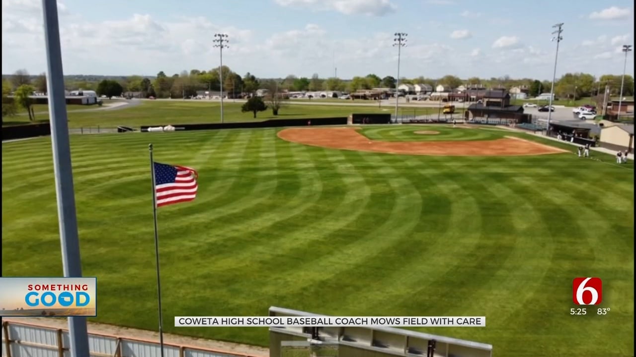 Coweta Baseball Coach Works Hard To Make Field Top-Notch For Players & Opponents