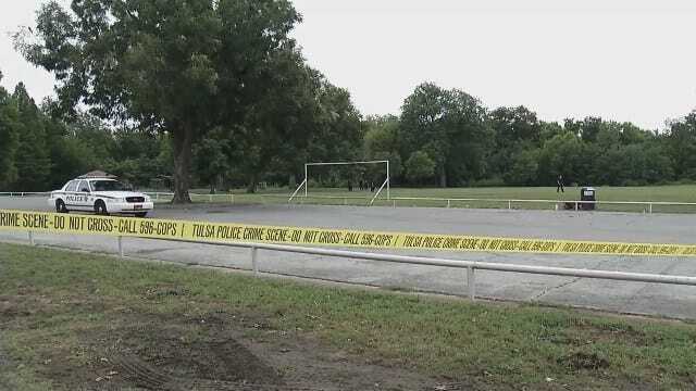 WEB EXTRA: Tulsa Police Investigate Shooting At Crawford Park