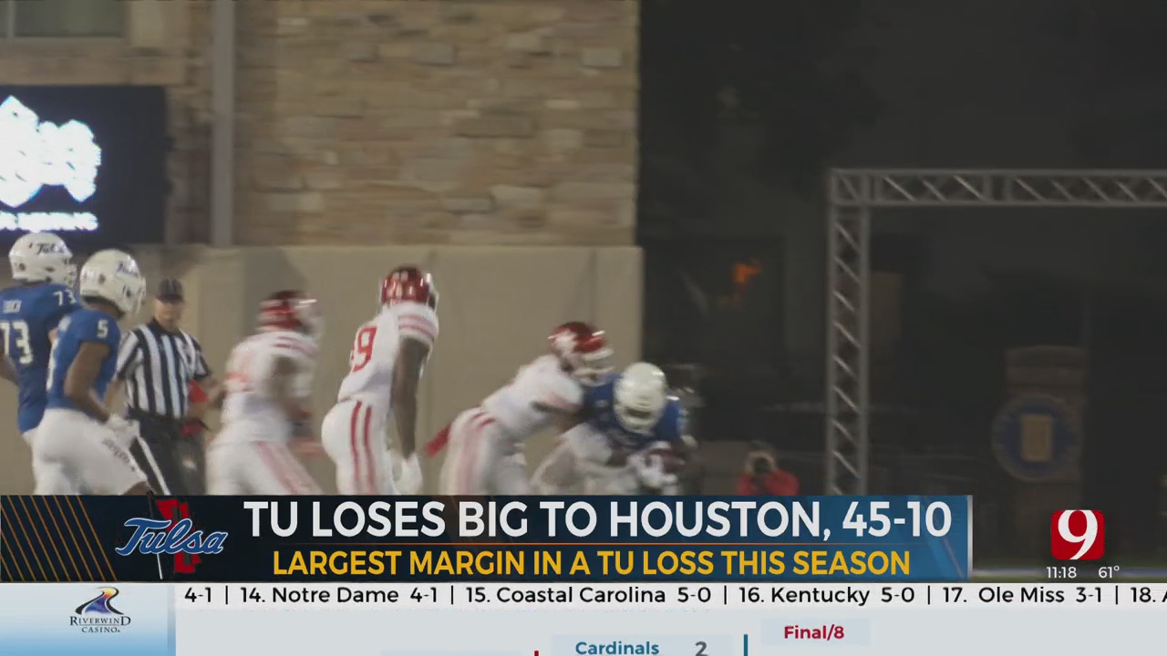 TU Football Breakdown: Golden Hurricane Fall To Houston 