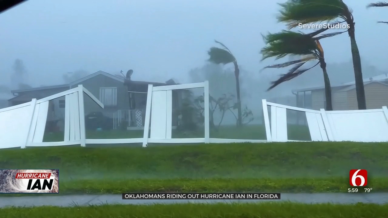 Oklahomans Seek Refuge, Ride Out Hurricane Ian In Florida