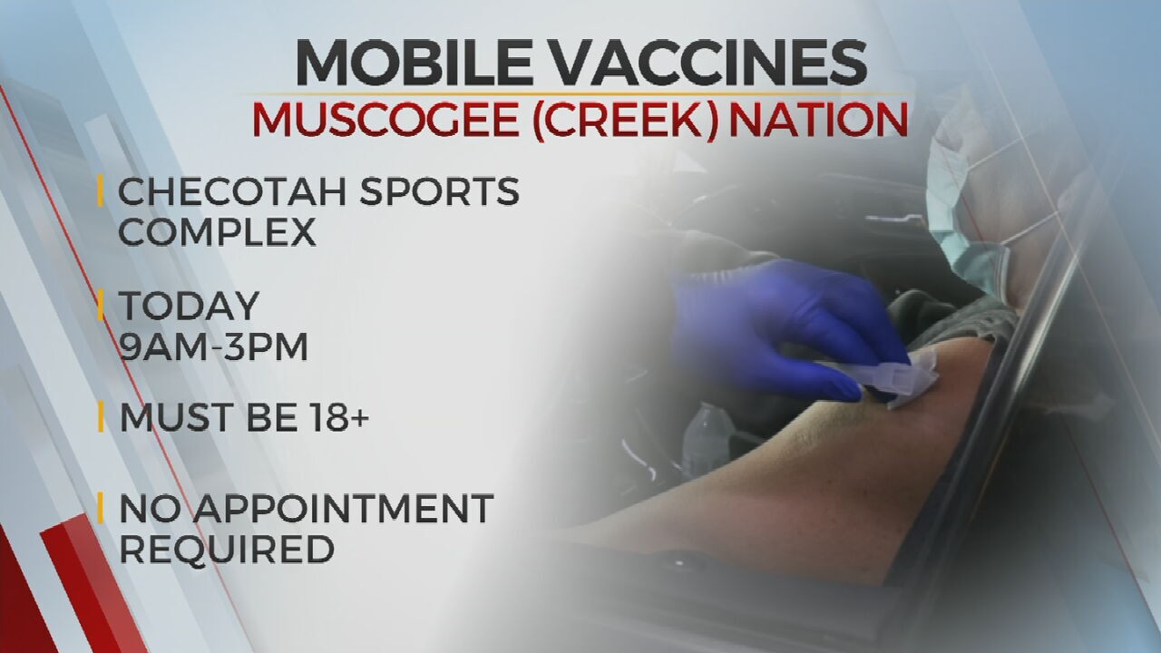 Muscogee (Creek) Nation To Hold Vaccination Event In Checotah