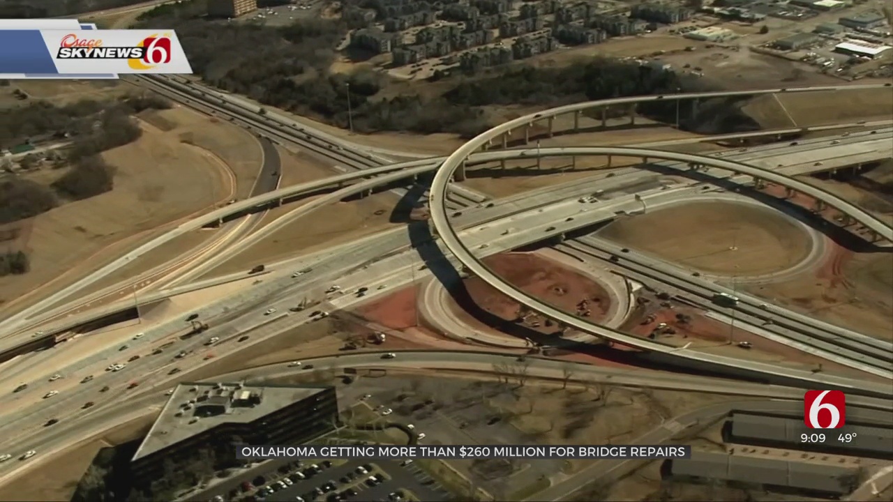 Oklahoma Gets Over $260 Million To Fix Bridges