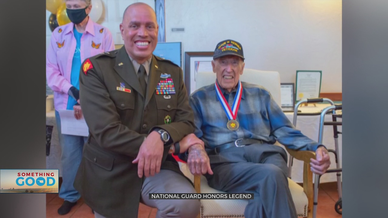 100-Year-Old Edmond Veteran Receives Thunderbird Medal For Decades Of Service  