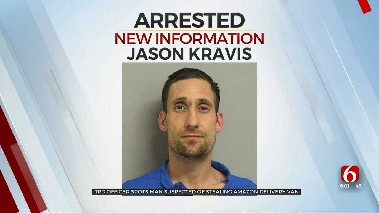 Tulsa Police Arrest Man Accused Of Stealing Amazon Truck