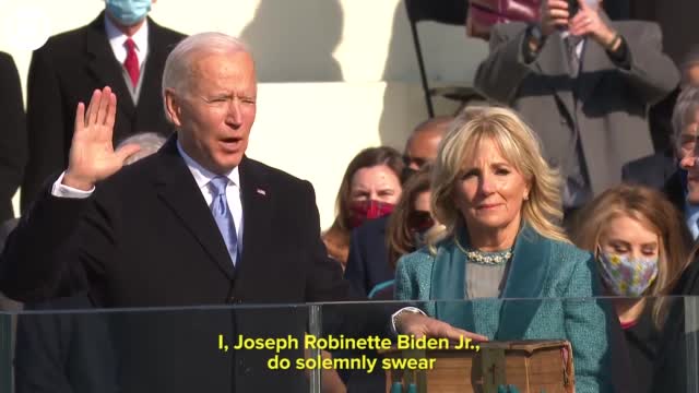 Watch: Joe Biden Sworn In As President Of The United States