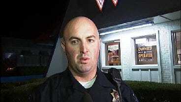 WEB EXTRA: Tulsa Police Cpl. Brandon Disney Talks About Whataburger Robbery