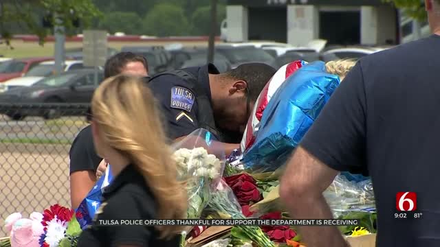 Tulsa Police Grateful, Say Support 'Is Overwhelmingly Emotional' 