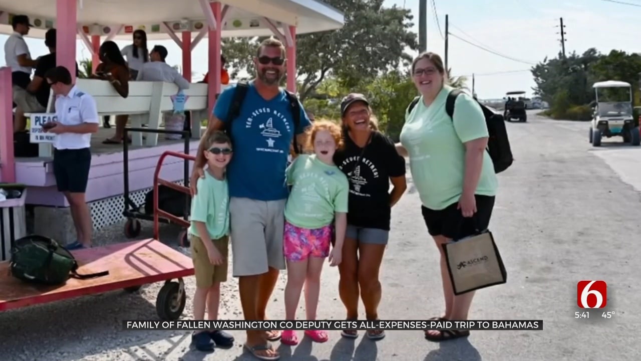 Nonprofit Gives Family Of Fallen Washington Co. Deputy Free Trip To Bahamas