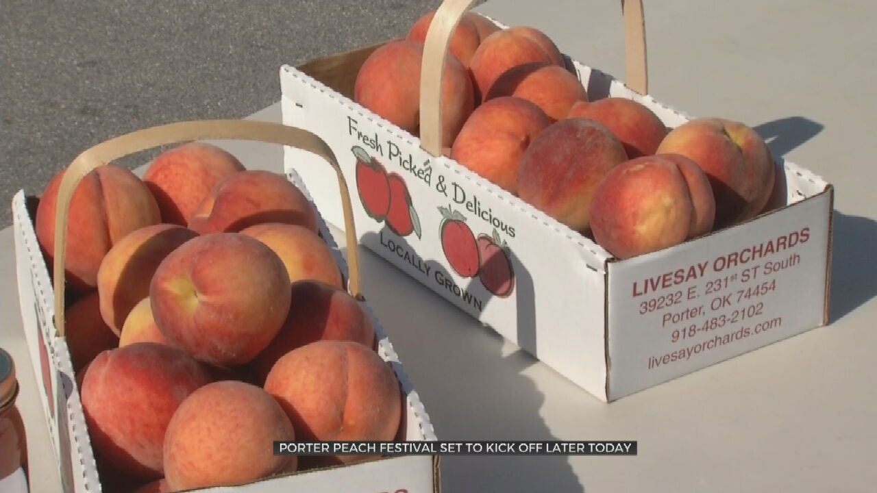 55th Annual Porter Peach Festival Kicks Off Despite Short Peach Supply