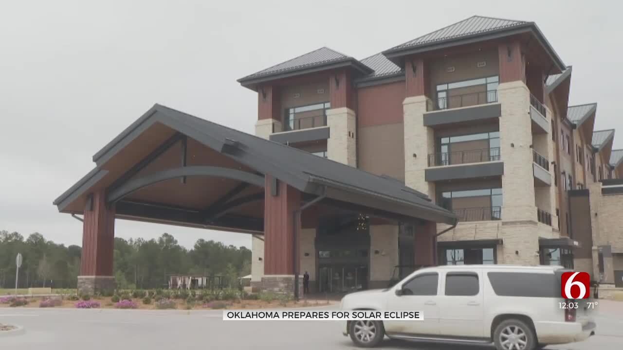 Choctaw Nation's New Hotel And Casino Opens In Time For Eclipse Visitors