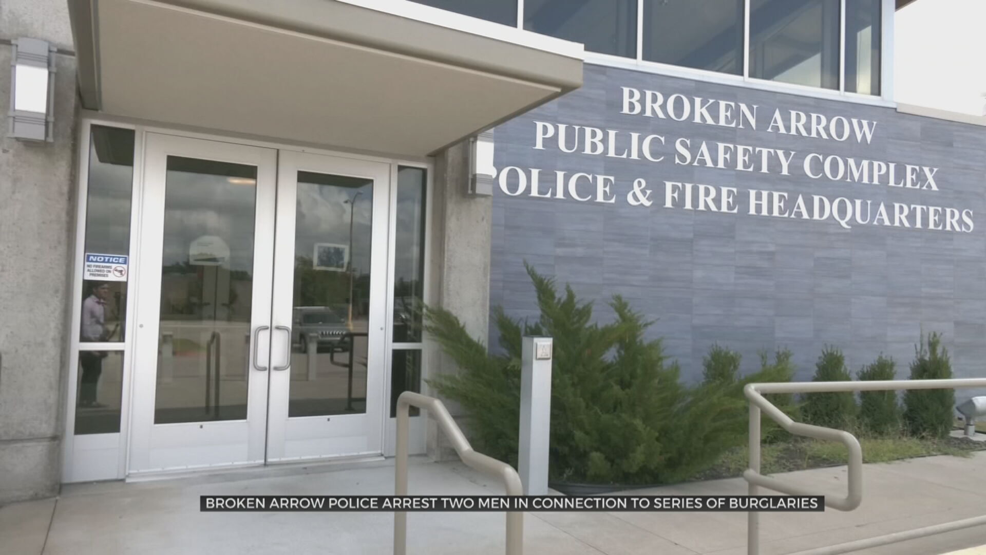 Broken Arrow Police Arrest Two Men In Connection To Series Of Burglaries