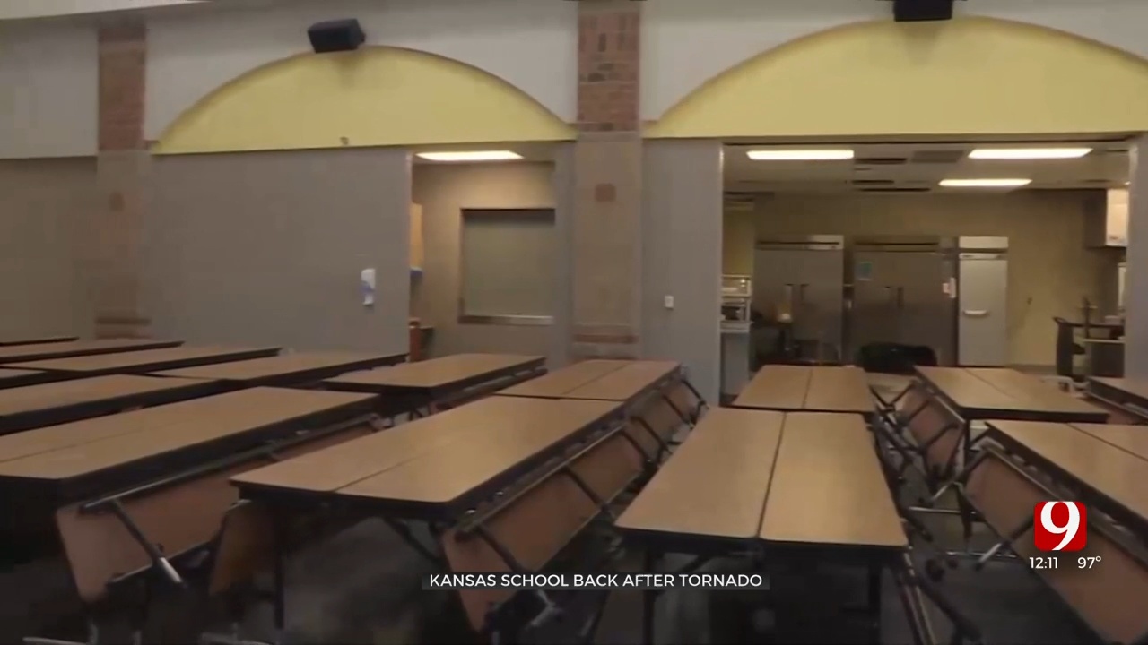 Elementary School In Kansas Rebuilt After Tornado Damage