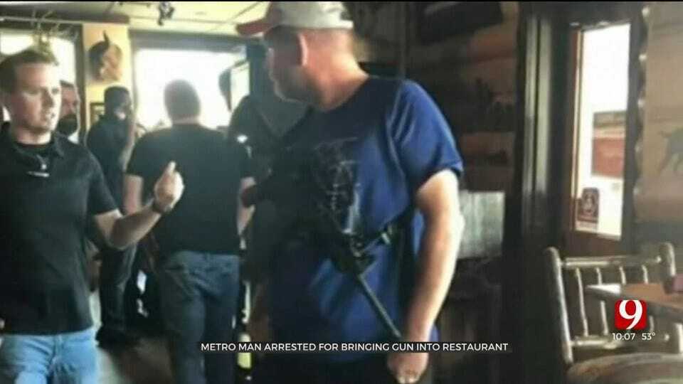 Tinker AFB Releases Statement After Employee Arrested For Carrying AR-15 Into OKC Restaurant