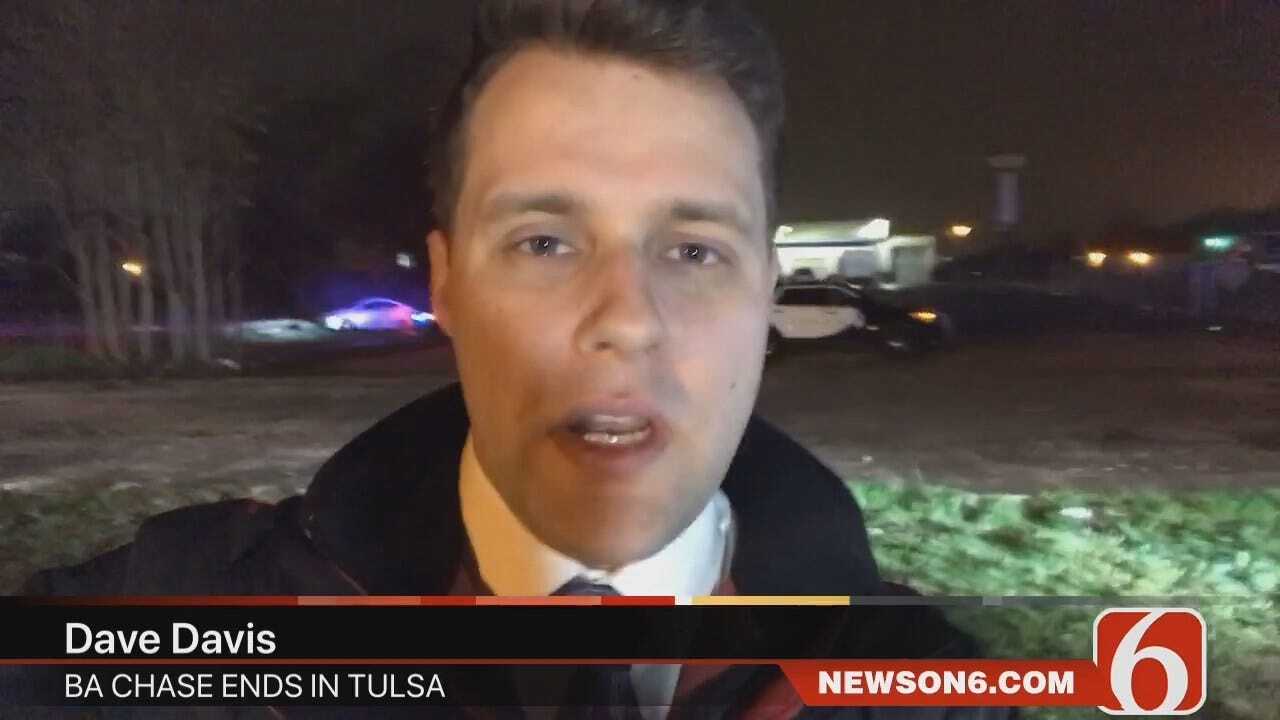 Dave Davis Reports On BA Police Chase Into Tulsa