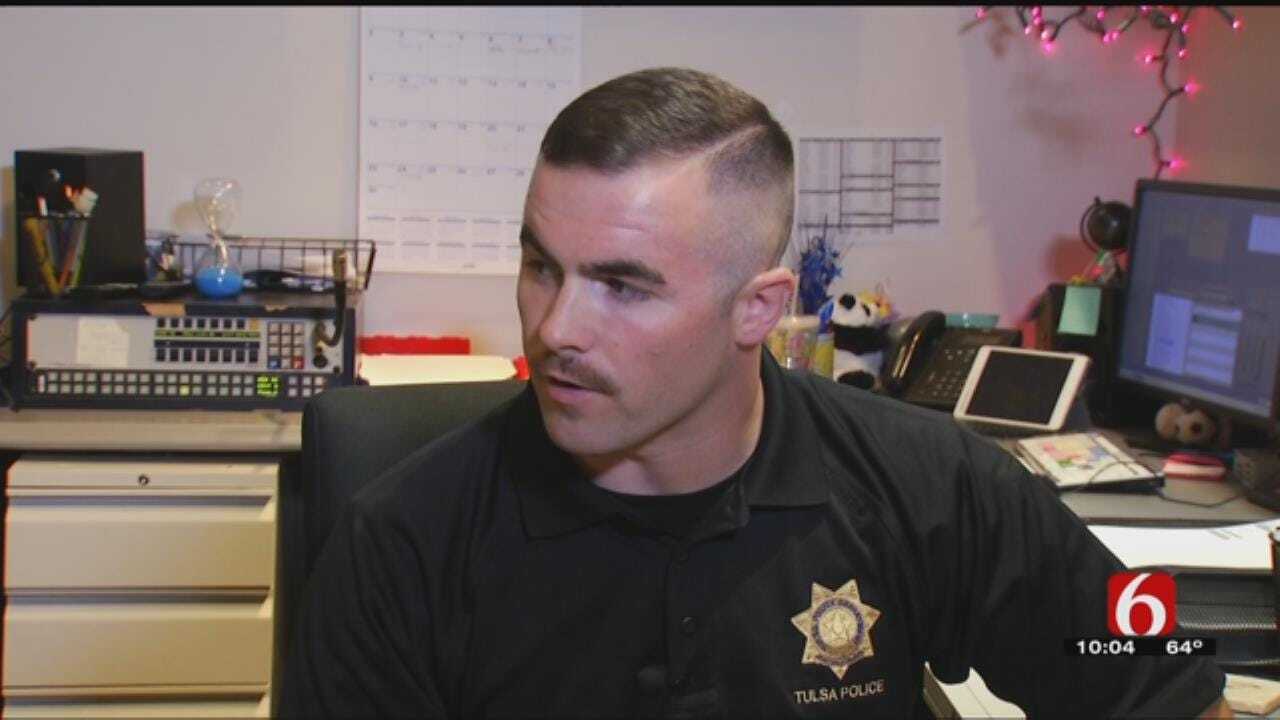 Tulsa Police Officer Involved In Head-On Collision Speaks About The Crash
