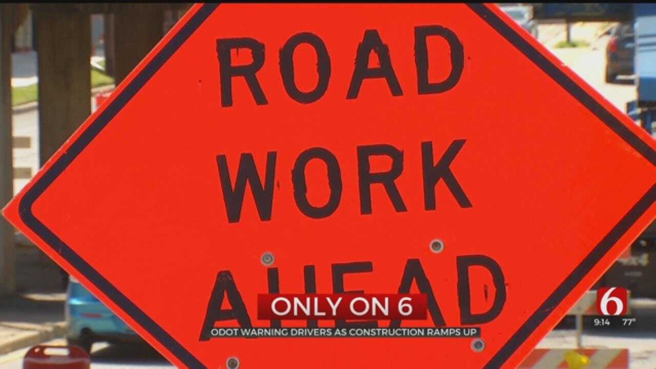 ODOT Warns Drivers At Construction Ramps Up