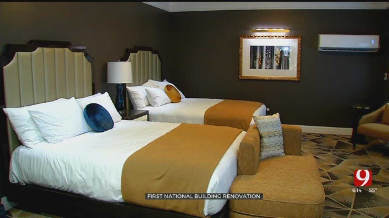 Developer Gives First Look At Hotel Rooms, Apartments At First National In OKC