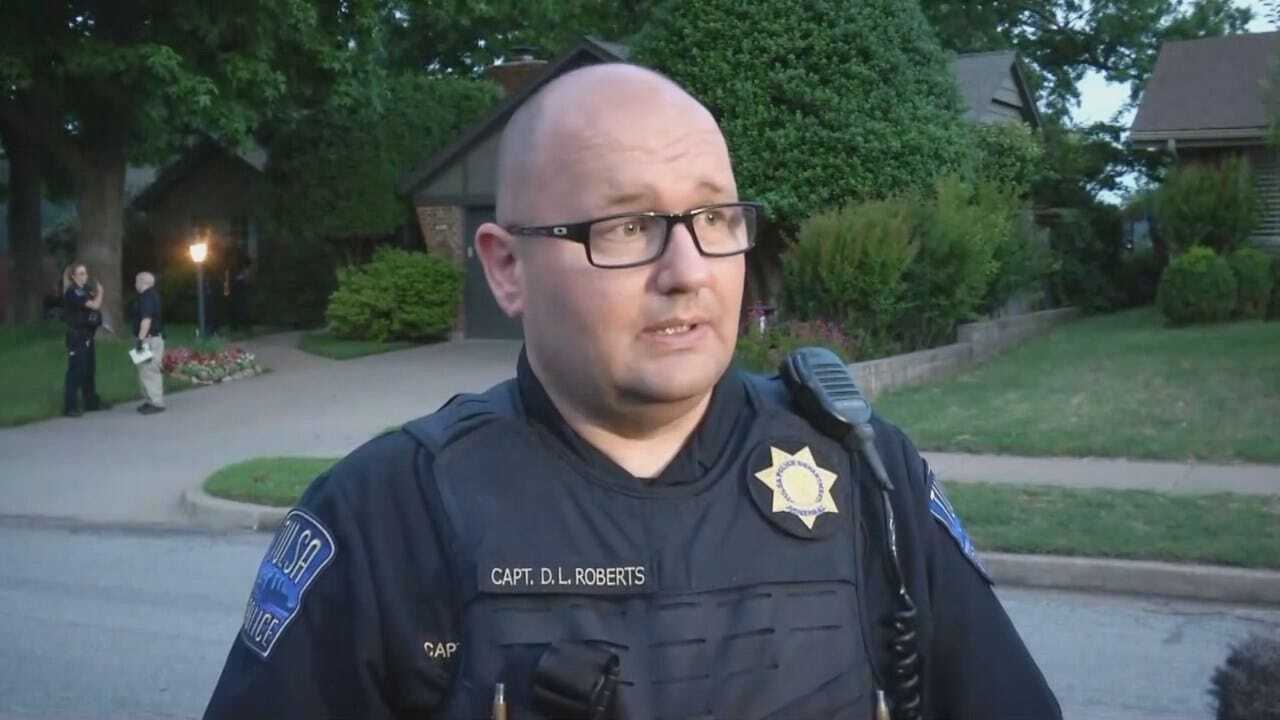 WEB EXTRA: Tulsa Police Captain Dave Roberts Talks About Shooting