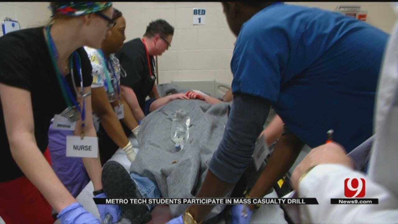 Mass Casualty Training Held At OKC Tech Center