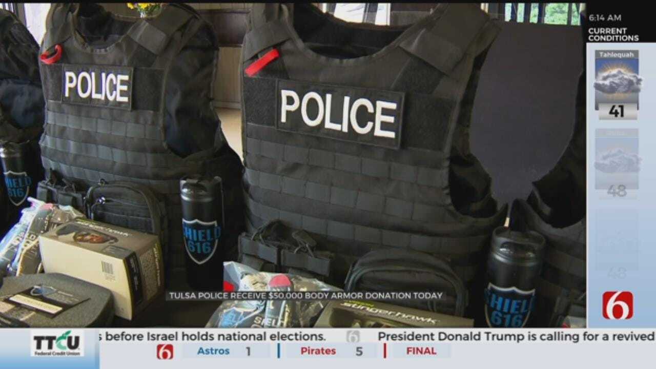 Tulsa Police Department Set to Receive Lifesaving Gear