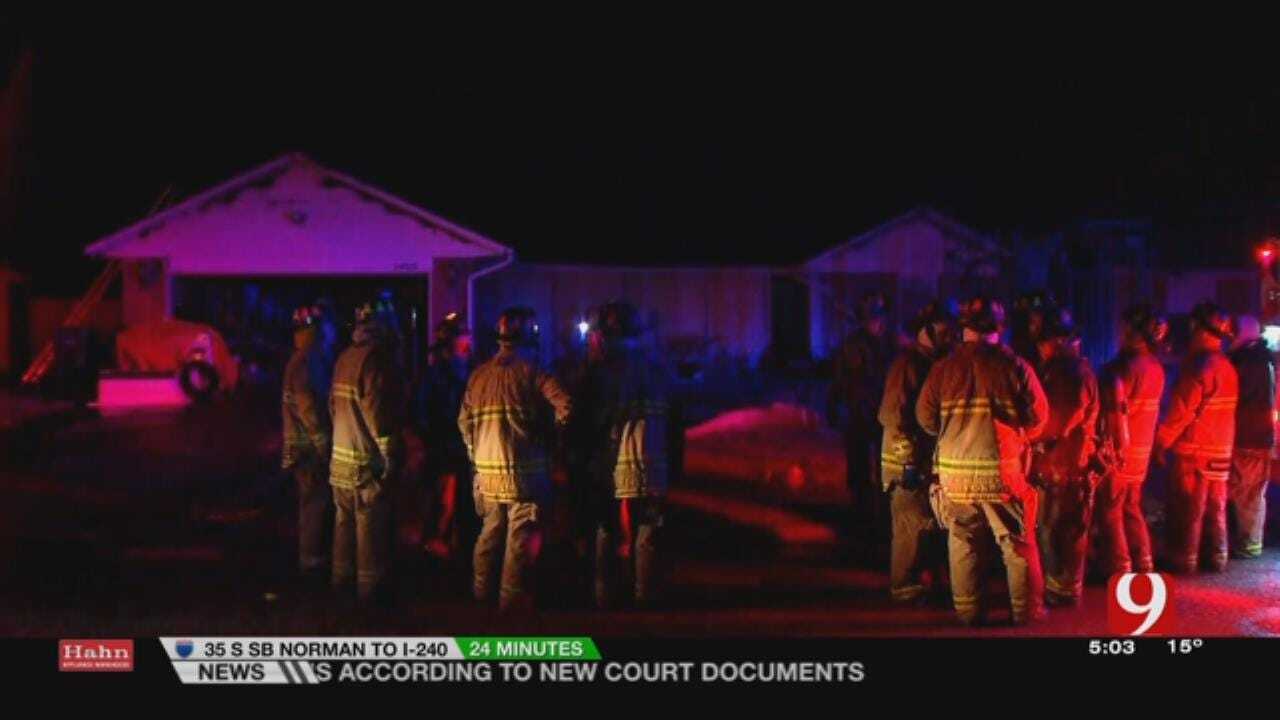 Firefighters Respond To Edmond House Fire
