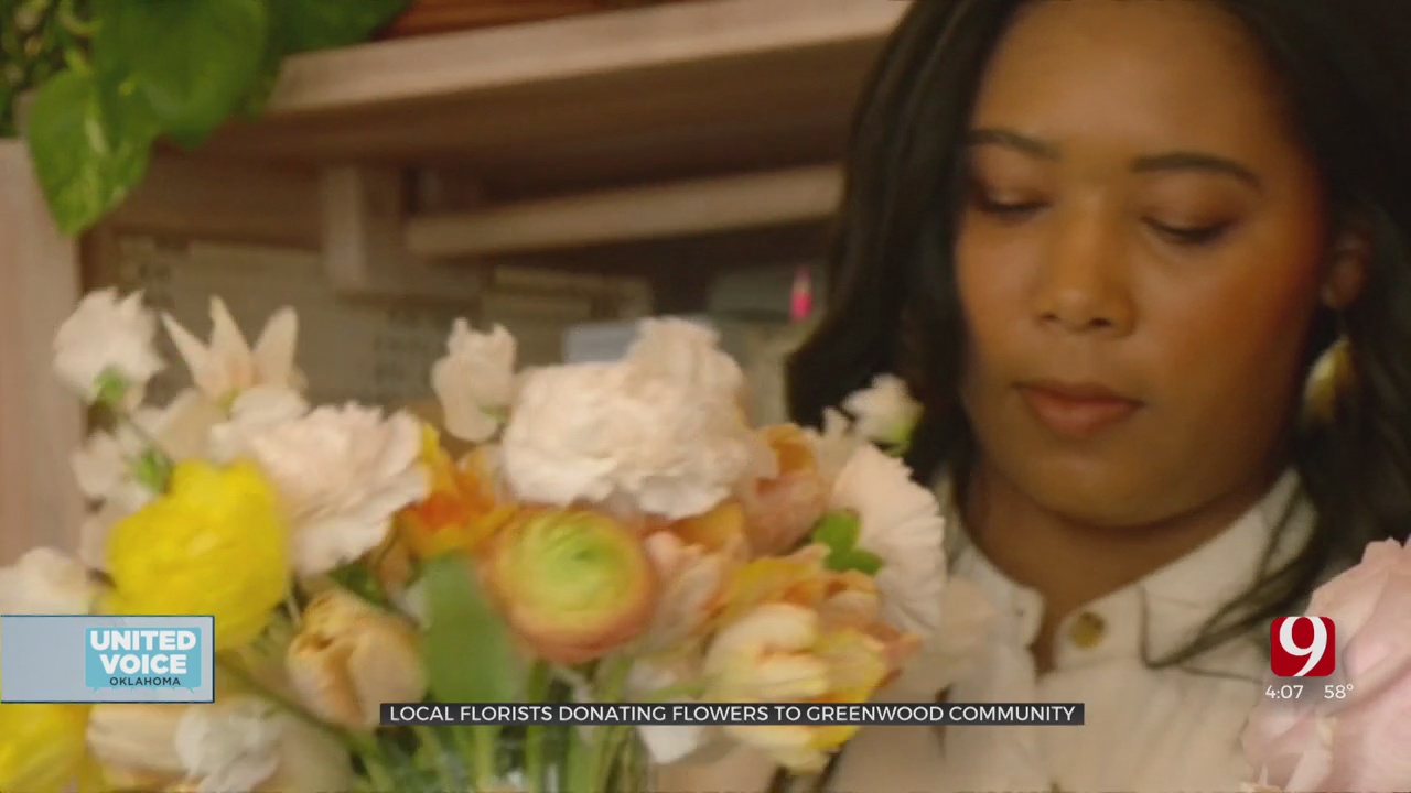 OKC Florists Donate To Tulsa's Greenwood District, Help Educate Others