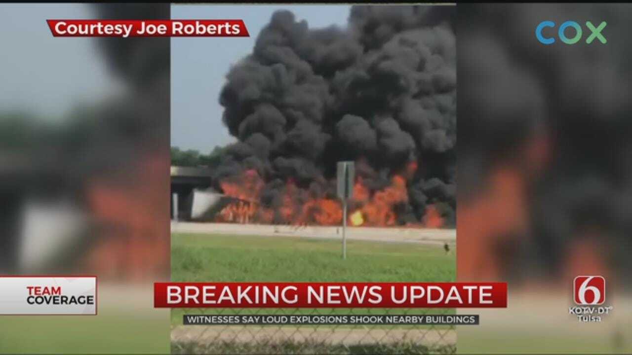 Semi Crash Disrupts Workers In Tulsa