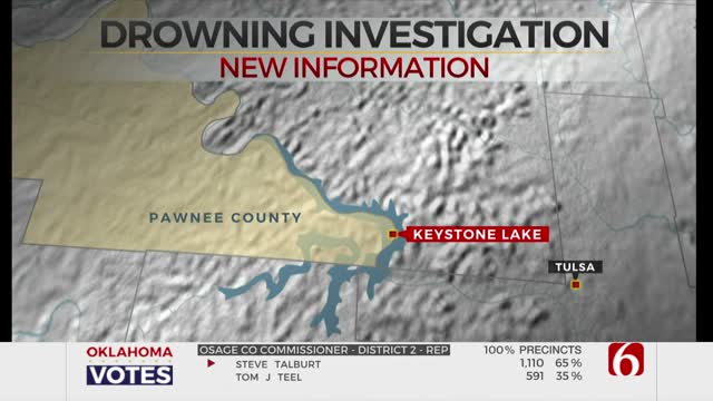 Oklahoma Highway Patrol Identifies Body Found At Keystone Lake