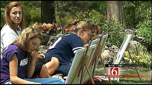 Metro Christian Art Students Soak Up Nature At Woodward Park