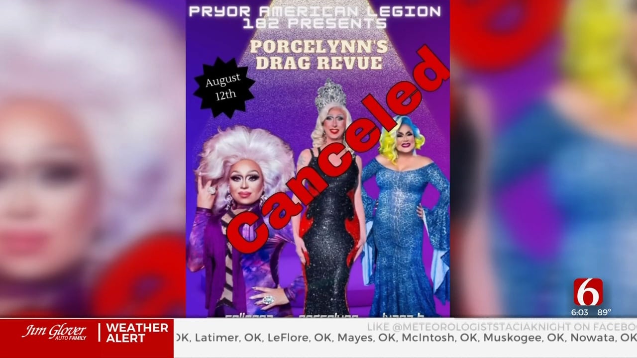 Drag Show Fundraiser Canceled In Pryor Due To Safety Concerns For Attendees