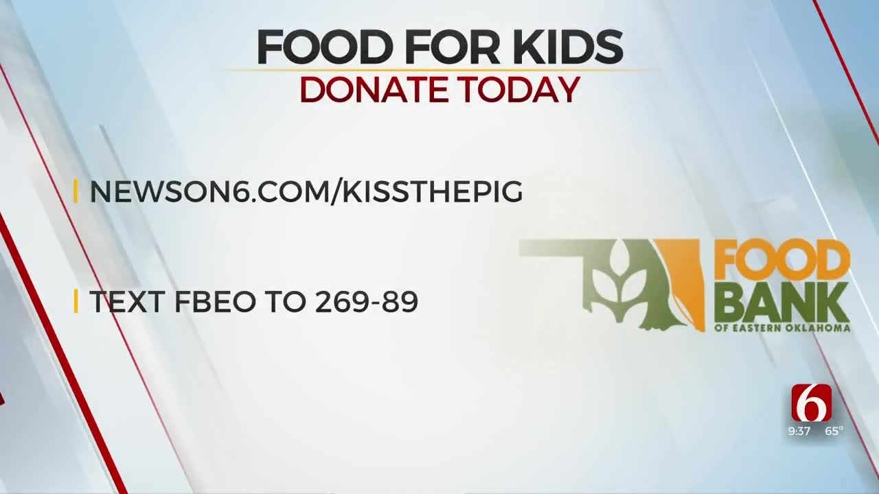 Watch: News On 6 Raising Money For Food For Kids With 'Kiss The Pig' Contest