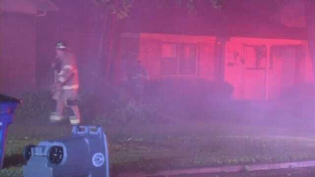 WEB EXTRA: Video From Scene Of A Tulsa House Fire