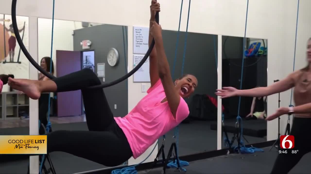 The Good Life List: Practice Makes Perfect With The Aerial Hoop