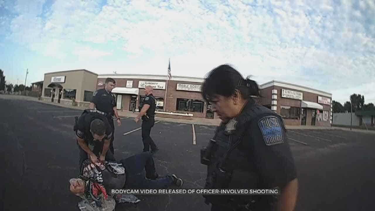 Bodycam Video Shows Arrest Of Man Accused Of Pointing Gun At Tulsa Drivers