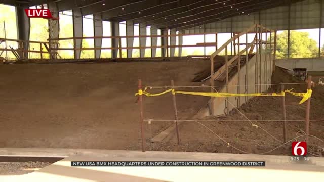 USA BMX Headquarters In Greenwood District Nearing Completion