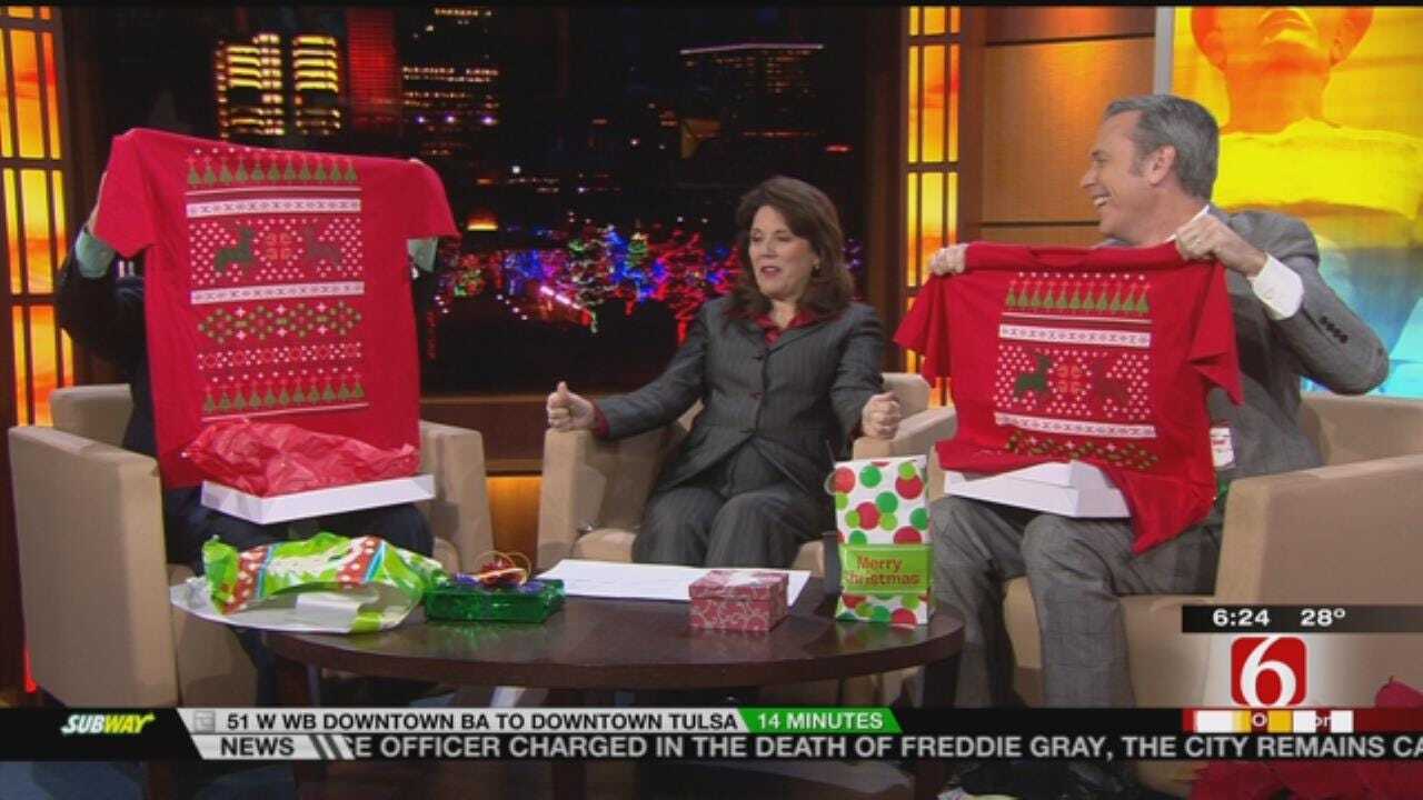 6 In The Morning Anchors Exchange Early Christmas Gifts