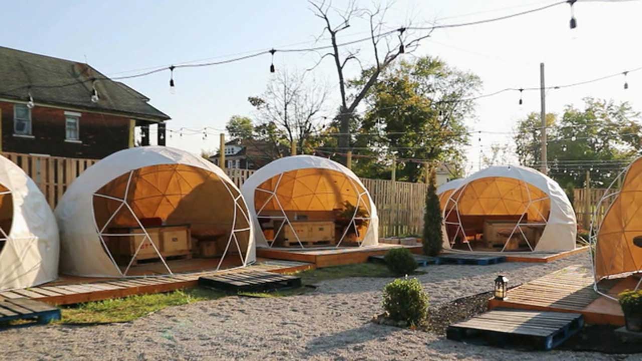 From Heaters To Domes: Restaurants Creatively Keep Outdoor Diners Warm As Winter Approaches